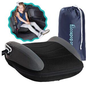 GENTLY USED HICCAPOP UBERBOOST INFLATABLE PORTABLE BOOSTER CAR SEAT